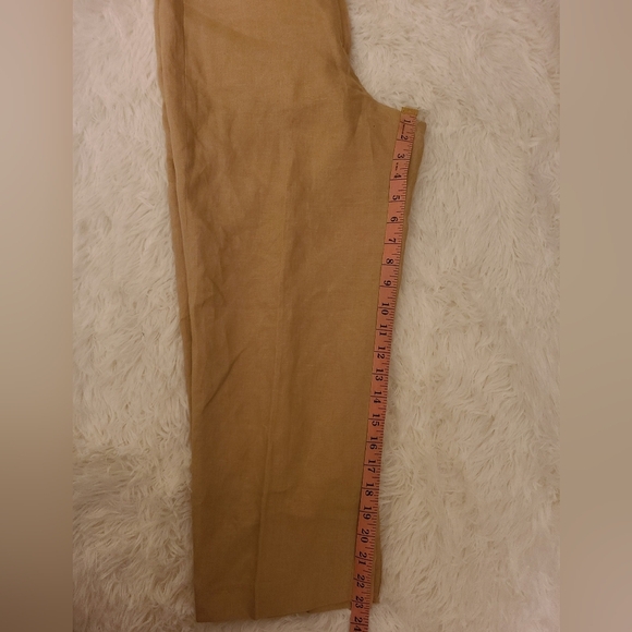 LARRY‎ LEVINE PETITE Women's Beaded Crop Pants. Front Pockets. SIZE 8P - Picture 9 of 11